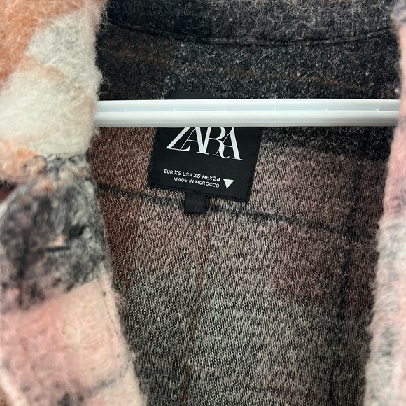 Zara plaid jacket - Picture 3 of 3